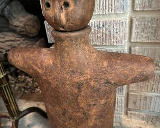 Japanese Haniwa Terracotta Anthropomorphic Brutalist Funerary Object Figure