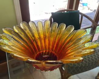 Blenko sunflower bowl