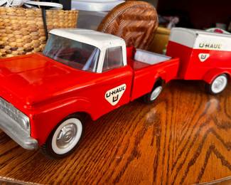 1960 NYLINT Truck & Trailer has all hub caps