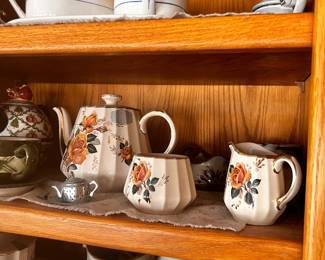 Various Vintage Tea Pots