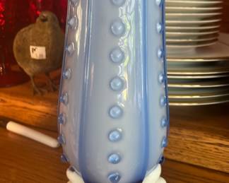 Morano Glass Vase 8”
