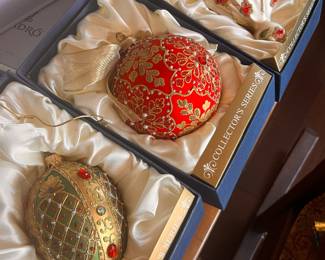 Lg Ornaments / Poland / Unused Boxed