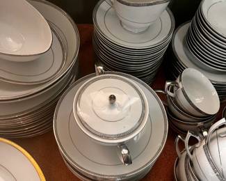 Mikasa China large Set w/servers
