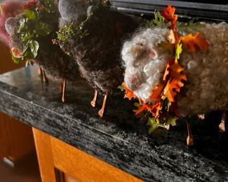 Wooly Sheep hand crafted small