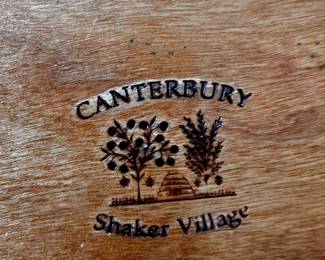 Backstamp tray