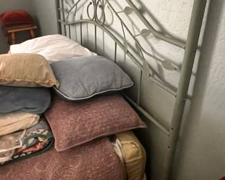 Headboard metal