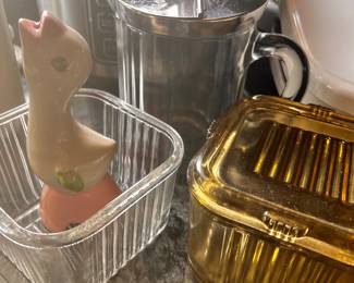 Vintage pie bird +