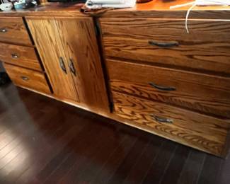 Triple Dresser center storage