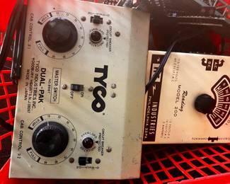 TYCO model train Control Switches