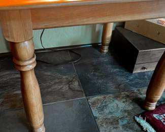 Several Small Wood Tables