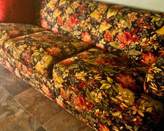 Floral Sofa / Loveseat :nice condition