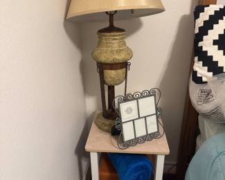 Mlamps and matching side tables