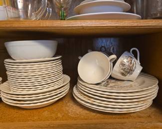 Vintage dishes