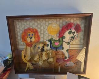 Vintage needlepoint