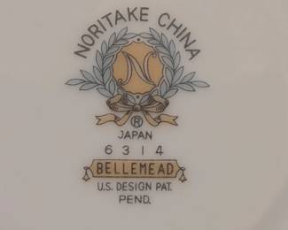 Noritake China of Japan 6314 Bellemead pattern