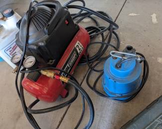 Air compressor & sump pump