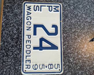 Vintage plate