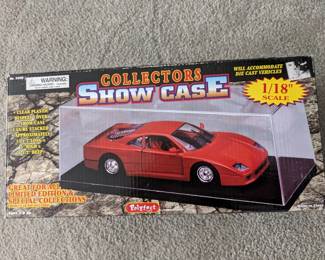 Plastic display case