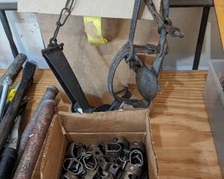 Traps and parts