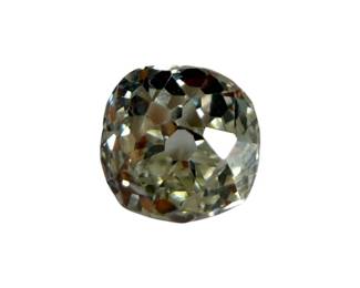 Genuine 1pt0 ct Antique Cushion Cut Diamond