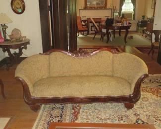 beige couch