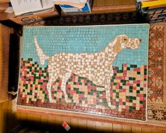 dog mosaic