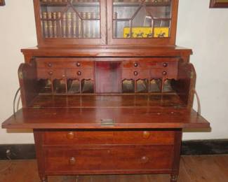 open desk bookcase