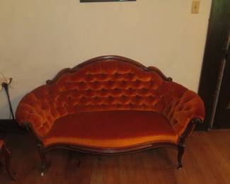 burnt orange sette
