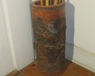 copper umbrella stand