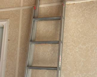 . . . aluminum extension ladder
