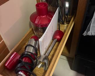 . . . drink mixer, etc.