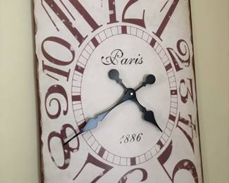 . . . accent clock