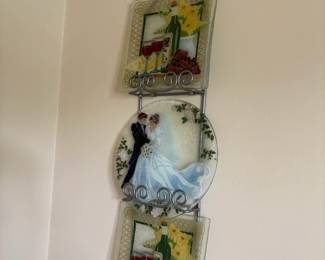 . . . decorative plates and plate holder