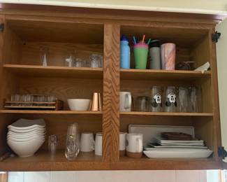 . . . more dish ware