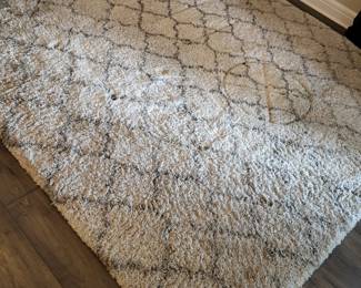 7' 10" x 10' 10" soft rug