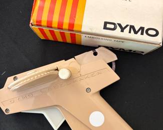 Vintage Dymo label maker