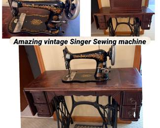 Vintage Singer Sewing Machine