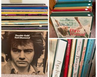 Vintage LP’s - albums; collection of album sets