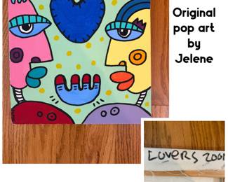 Lovers 2001 pop art