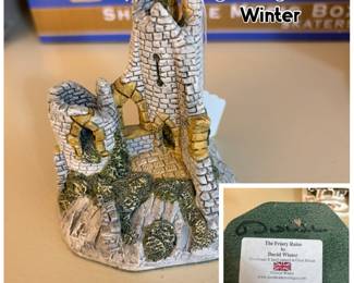 David Winter Signed- The Friary Ruins