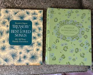 Song books for piano and other musical instruments 