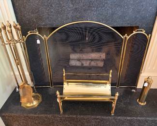 Fireplace set 