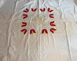 Handmade vintage quilt 