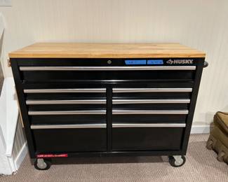 Tool chest with contents