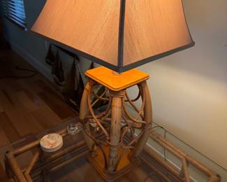 Ratan Lamp 2 of 2