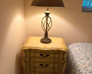French Provencial Night stands 1960 Vintage