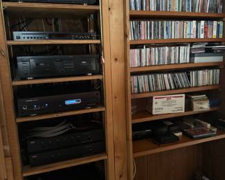 Krell, Yamaha, Nakamichi, Velodyne, Bowers & Wilkins (B&W), Denon Pro, Adcom, Panamax, and Bang & Olufsen (B&O).