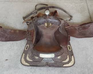 Circle Y Western Show Saddle