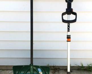 Worx Weed Eater And Suncast Shovel