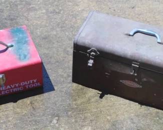 Milwaukee Hammer Drill With Tool Box